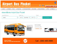 Tablet Screenshot of airportbusphuket.com